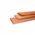 Douglas gesch dekdeel, 1 zijde grof, 1 zijde fijn profiel, 2,4 x 13,8 x 400 cm, groen ge#mpregne