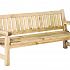 Bank Luuk, 40 mm dik, 96 x 200 x 74 cm (HxBxD).