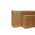 Douglas gesch gording 7 x 22 x 600 cm, groen geimpregneerd.