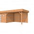 Douglas Topvision Premium Raaf, 298 x 298 en luifel 400 cm, onbehandeld.