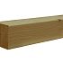 Douglas gesch paal duplo verlijmd 14 x 14 x 240 cm, groen ge#mpregneerd.