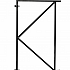 Stalen poortframe