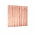 Douglas fijnbez plankenscherm 19-pl | 1,5x14 cm, 180 x 180 cm t.b.v. betonsysteem, onbehandeld.