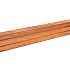 AZ Hardh paal gesch met V-groef, gepunt 8,5 x 8,5 x 200 cm.