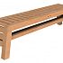 Bank Riva Excellent, 200 x 45 x 45 cm, onbehandeld.