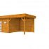 Douglas Topvision Premium Raaf, 298 x 298 en luifel 300 cm, transparant gespoten.