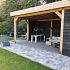 H2O terrassteen 20x30x6 cm Grey mix ( verpakt op ww pallet)