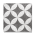 GeoProArte® 60x60x4 Dark Grey Flower
