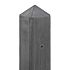Betonpaal glad met diamantkop