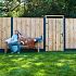 # TC Betonpaal glad mdk 10 x 10 x 280 cm, ANTRACIET, TUSSENPAAL