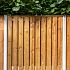 TC Betonpaal glad mdk 10 x 10 x 280 cm, GRIJS met kabeldoorvoer 
