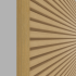 NewTechWood aluminium co-extrusie eindprofiel t.b.v. Castellation PRO, 5 x 5 x 300 cm, Red Cedar.