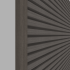 NewTechWood aluminium co-extrusie eindprofiel t.b.v. Castellation PRO, 5 x 5 x 300 cm, Silver Gray.