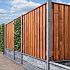 # TC Betonpaal glad mdk 10 x 10 x 310 cm, ANTRACIET, TUSSENPAAL  t.b.v. 2 betonplate