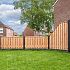 TC Betonpaal glad mdk 10 x 10 x 190 cm, ANTRACIET gecoat EINDPAAL