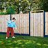 #TC Betonpaal glad mdk 10 x 10 x 190 cm, ANTRACIET, EINDPAAL