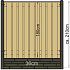 # TC Betonpaal glad mdk 10 x 10 x 310 cm, GRIJS TUSSENPAAL t.b.v. 2 betonplaten