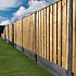 # TC Betonpaal glad mdk 10 x 10 x 310 cm, ANTRACIET, TUSSENPAAL  t.b.v. 2 betonplate