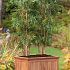 Bloembak Teak 82 x 82 x 47 cm - Flores