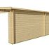 Blokhut - Tuinhuis Freddy | 28 mm | vuren Red Class Wood geïmpregneerd