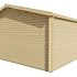 Blokhut - Tuinhuis Gustav | 44 mm | vuren Red Class Wood geïmpregneerd
