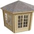Blokhut - Tuinhuis Nora | 34 mm | vuren Red Class Wood geïmpregneerd