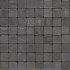 Trommelsteen 15x15x8 cm - Coal
