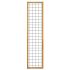 Eco gaastrellis, 45 x 180 cm, met maas 7,5 x 7,5 cm, in raamwerk 4,5 x 4,5 cm, groen geimp