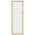 Eco gaastrellis, 60 x 180 cm, met maas 7,5 x 7,5 cm, in raamwerk 4,5 x 4,5 cm, groen geimp