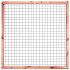 # Douglas betonijzertrellis,180 x 180 cm, met maas 7,5 x 7,5 cm, in raamwerk 4,5 x 7 cm, onbehandeld