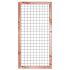 # Douglas betonijzertrellis, 90 x 180 cm, met maas 7,5 x 7,5 cm, in raamwerk 4,5 x 7 cm, onbehandeld