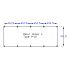 Hamar L Type 9 Douglas Gedroogd Potdekselplank blank