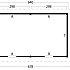 Hamar XL Type 4 Douglas Gedroogd Potdekselplank blank
