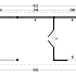 Hamar XL Type 7 Douglas Gedroogd Potdekselplank blank