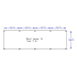 Hamar XL Type 9 Douglas Gedroogd Potdekselplank blank