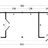 Oslo L Type 12 Douglas Gedroogd Potdekselplank blank