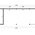 Oslo XL Type 10 Douglas Gedroogd Potdekselplank blank