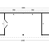 Oslo XL Type 12 Douglas Gedroogd Potdekselplank blank
