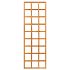 Hardhout trellis 60 x 180 cm, recht, kunstmatig gedroogd
