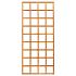 Hardhout trellis 90 x 180 cm, recht, kunstmatig gedroogd