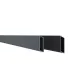 Boston aluminium Rhombus profiel L-178cm 21x75mm RAL9005