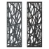 Boston Decopaneel Hera verticaal 58x182cm dikte 2 mm RAL7016 (1011)