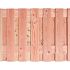 Douglas gesch plankenscherm 19-pl | 1,6x14 cm, 180 x 90 cm, onbehandeld.