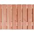 Douglas gesch plankenscherm 21-pl | 1,6x14 cm, 180 x 90 cm t.b.v. betonsysteem, onbehandeld.