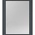 SlimLine deur FA 2581 SL | Zwart gegrond - Met rookglas grijs