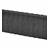 Mini Rondobandpalissade 6x25x50 cm Zwart