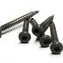 RVS schroef met gekleurde top voor NTW Castellation PRO, set a 50 stuks incl. bit, Silver gray.