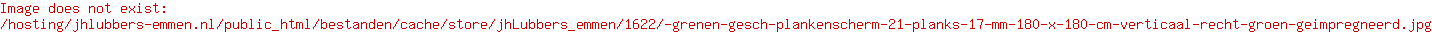 Grenen gesch plankenscherm